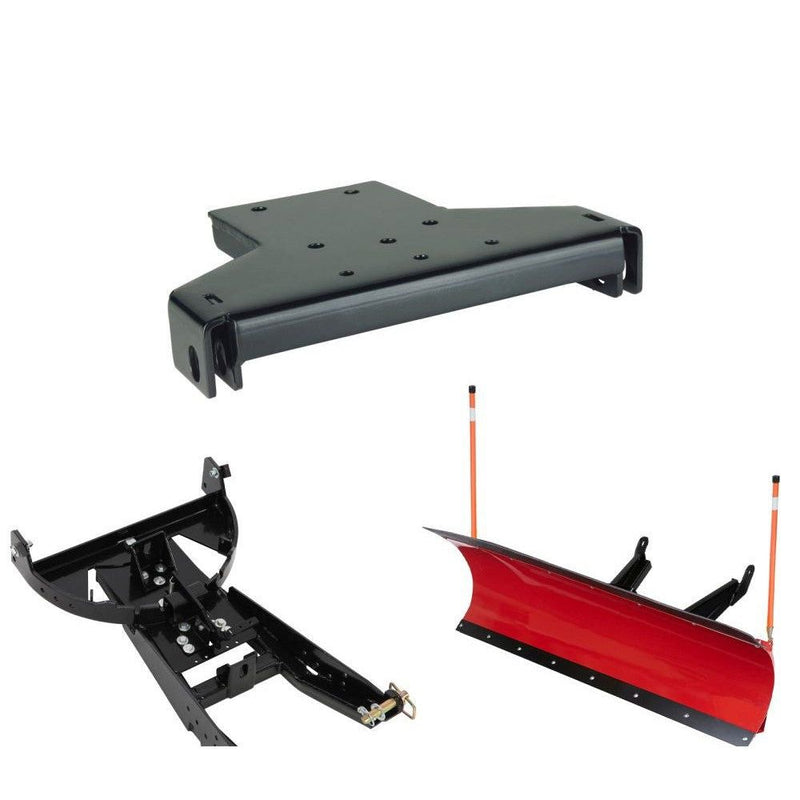 Load image into Gallery viewer, Denali Black UTV Snow Plow Kit For Polaris Ranger Crew 570 4x4 Full Size 2010-2014
