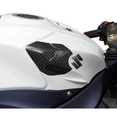 Load image into Gallery viewer, R&amp;G Racing Carbon Fibre Tank Sliders For 2009-2016 Suzuki GSXR1000 TS0007CG
