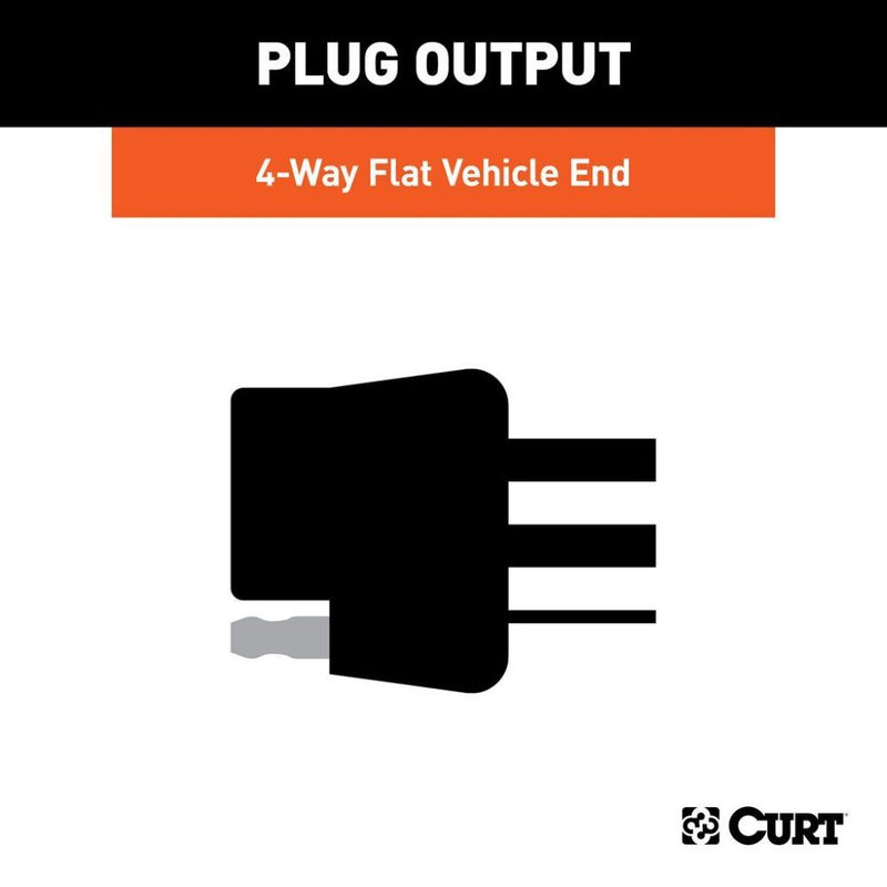 Load image into Gallery viewer, Custom Car to Trailer Wiring Harness, 4-Way Flat Output fits Select Buick Encore with LED Tail Lights
