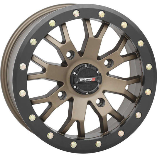 System 3 SB-4 Beadlock Bronze Wheel 14x7 4/137 4+3 (+15mm) 14S3-3238