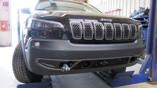 Blue Ox BX1143 Baseplate fits Select Jeep Cherokee Steel Bumper w/Tow Hooks (Includes ACC & Technology Pkg.) (2-Speed Transfer Case)