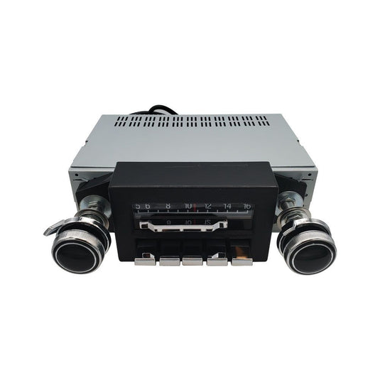 Custom Autosound 1973-88 Chevy Truck Slidebar Car Stereo with Bluetooth