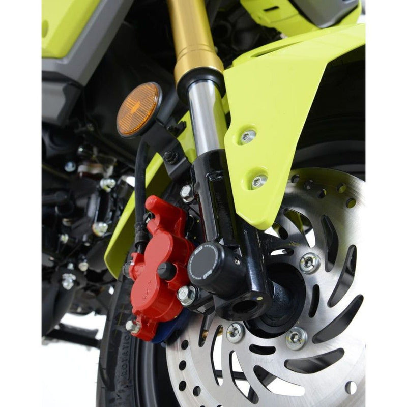 Load image into Gallery viewer, R&amp;G Racing Black Fork Protectors For 2021-2022 Honda CB125F Twister
