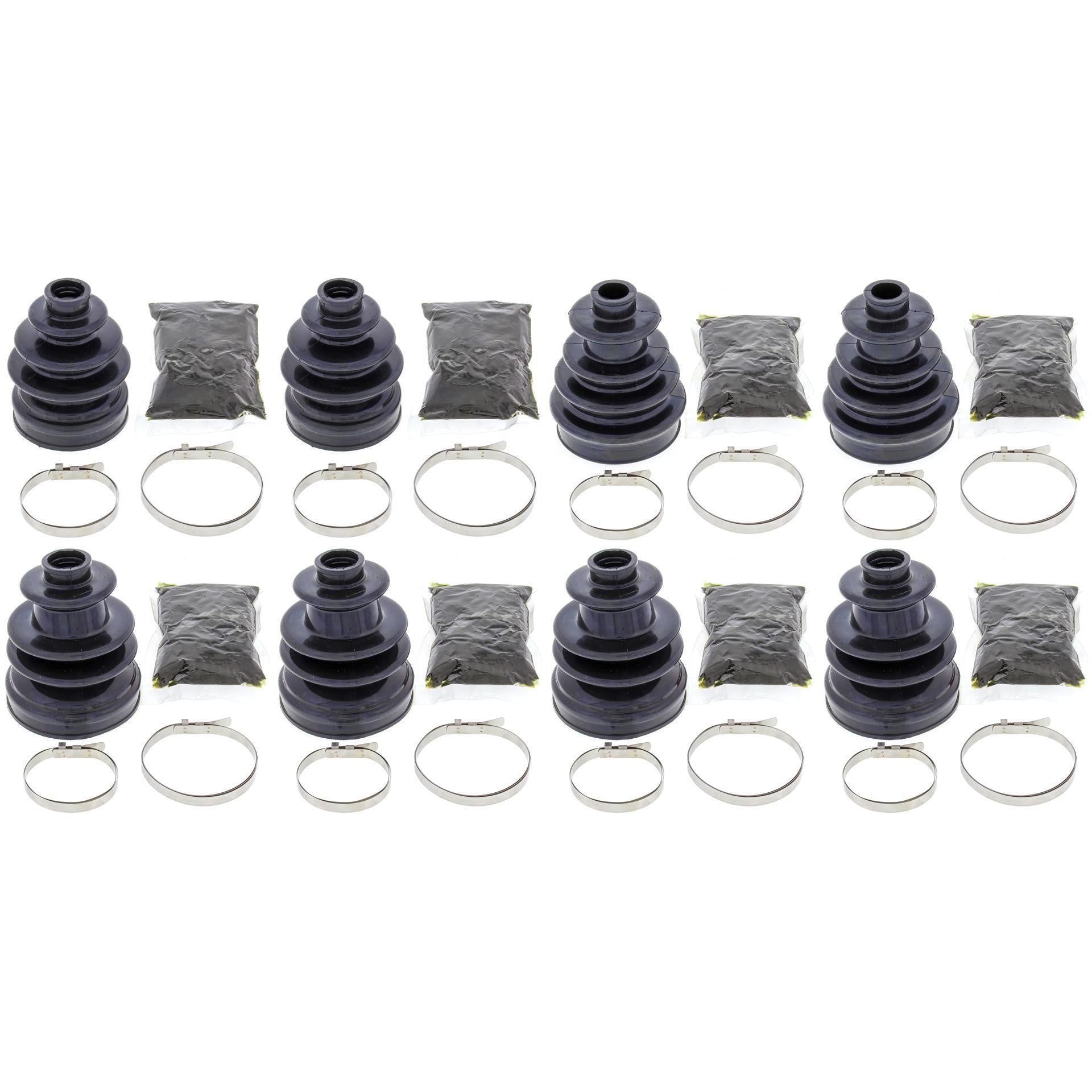 Compl Front & Rear Inner & Outer CV Boot Repair Kit Outlander 400 STD 4X4 13-14