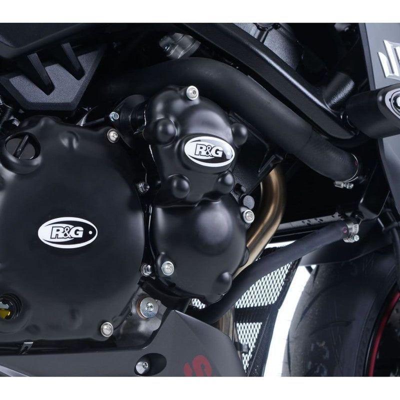 Load image into Gallery viewer, R&amp;G Racing Black Engine Case Covers For 2006-2012 Suzuki GSR600
