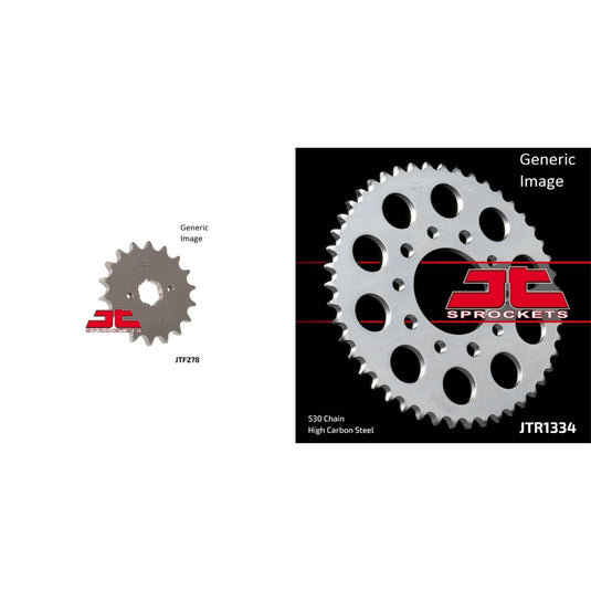 Front & Rear Sprocket Kit for Street HONDA CB450SC 1982-1986