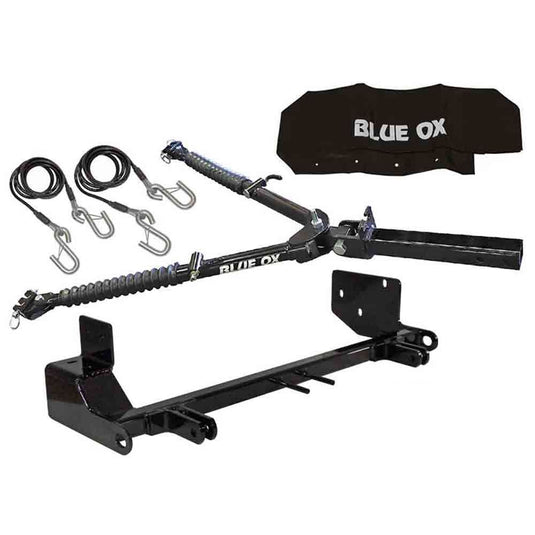 Blue Ox Alpha 2 Tow Bar (6,500 lbs. cap.) & Baseplate Combo fits 1997-2002 Jeep Wrangler With Standard C-Channel Bumper (No Double Tube Bumpers)
