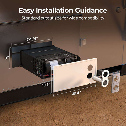 Fogatti RV Furnace Door