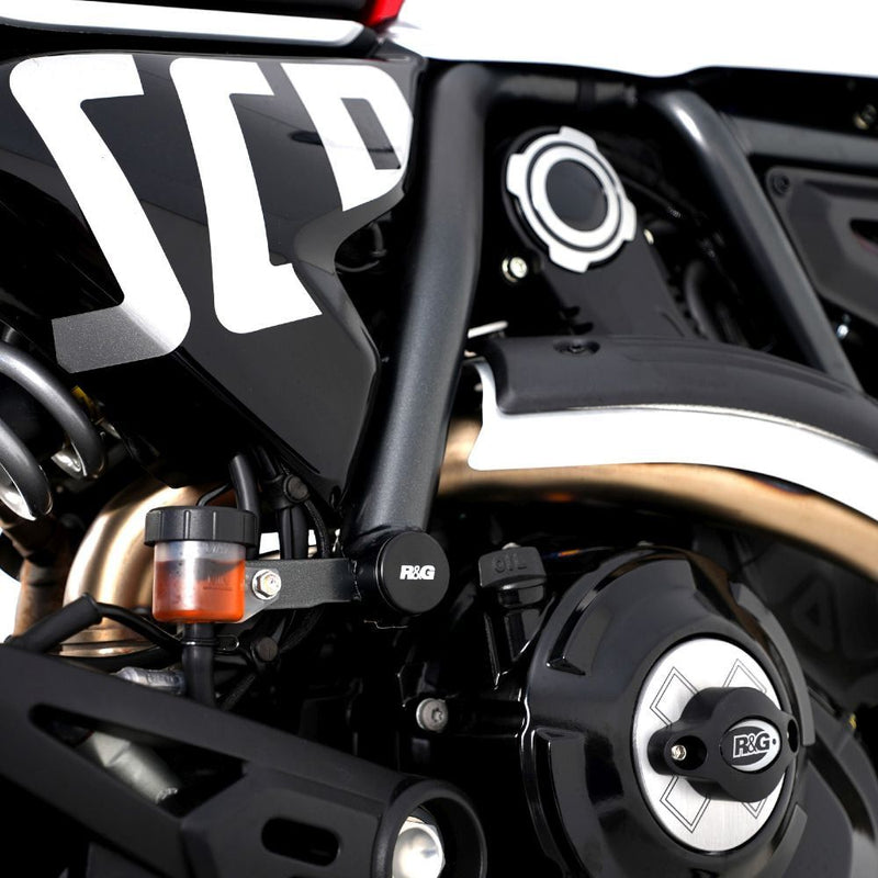 Load image into Gallery viewer, R&amp;G Racing Black Frame Plug Fits Both Sides For 2017-2018 Ducati Monster 797
