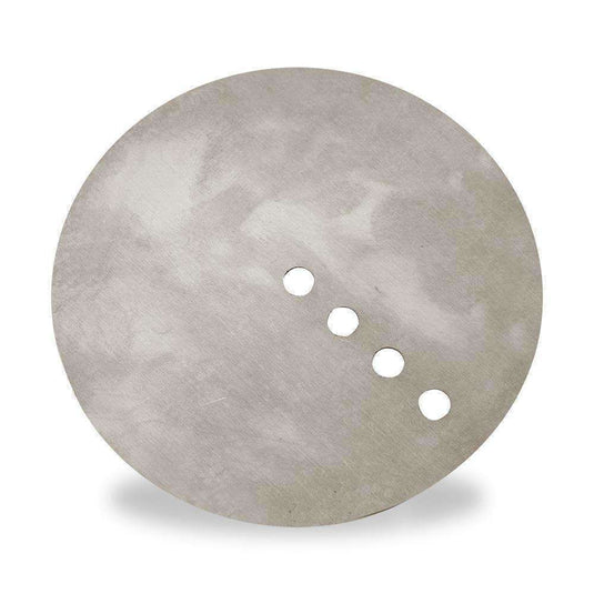 Rugged Radios 6 inch Ground Plane Disc for Antenna Mounting on Aluminum Fiberglass Plastic GP-DISC-6