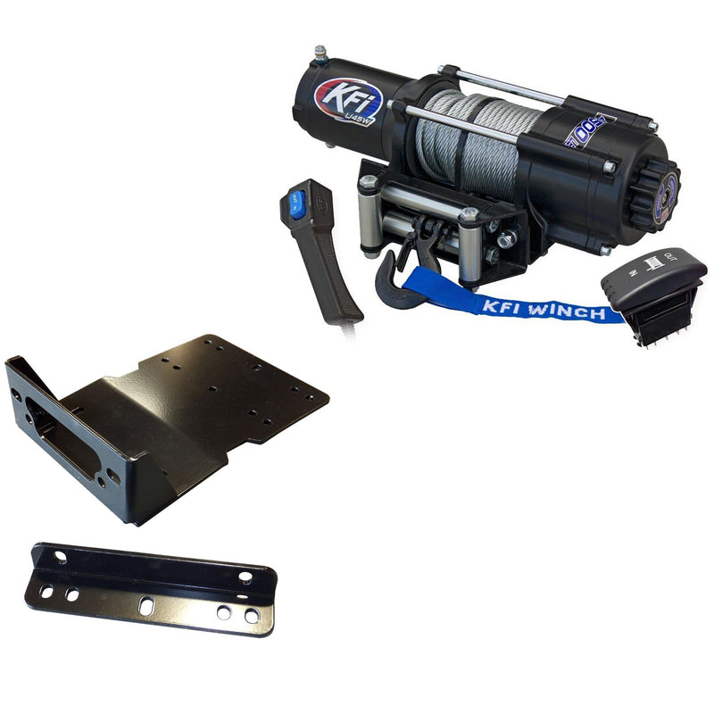 Load image into Gallery viewer, KFI Products Winch Kit For American Sportsworks Landmaster 4x4 LM500/650/700 2011-2015
