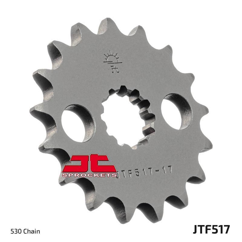 Load image into Gallery viewer, JT Sprockets Front Steel Countershaft Sprocket 17 Tooth 17T 530 Chain JTF517.17
