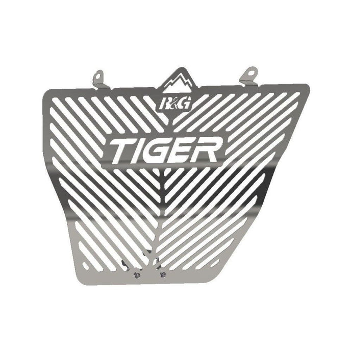 R&G Racing Stainless Steel Downpipe Grill For 2021-2024 Triumph Tiger 850 Sport