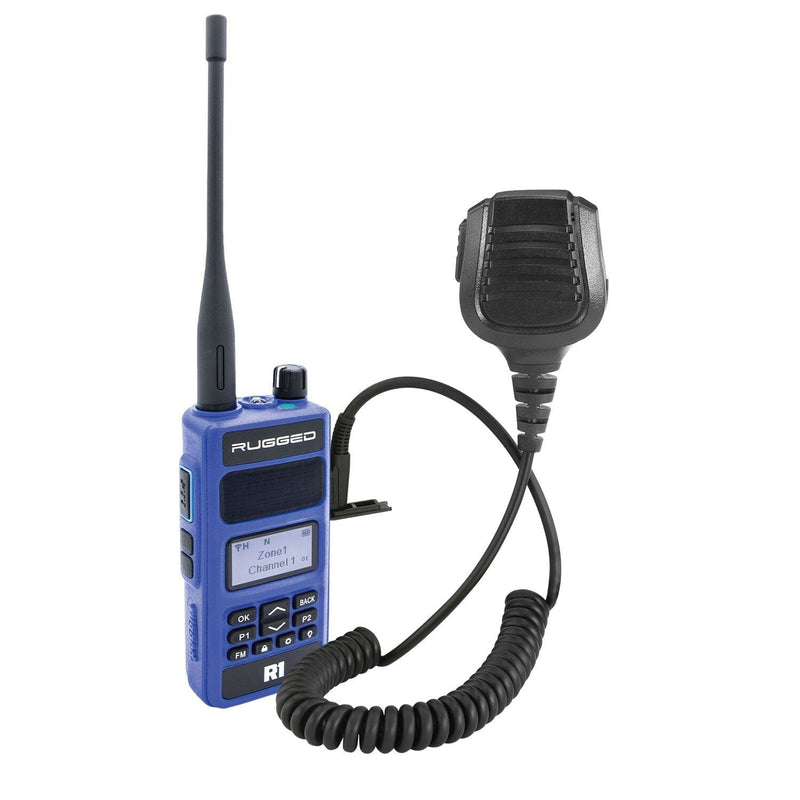Load image into Gallery viewer, Rugged Radios Bundle - Rugged R1 Business Band Handheld Radio with Hand Mic R1-G
