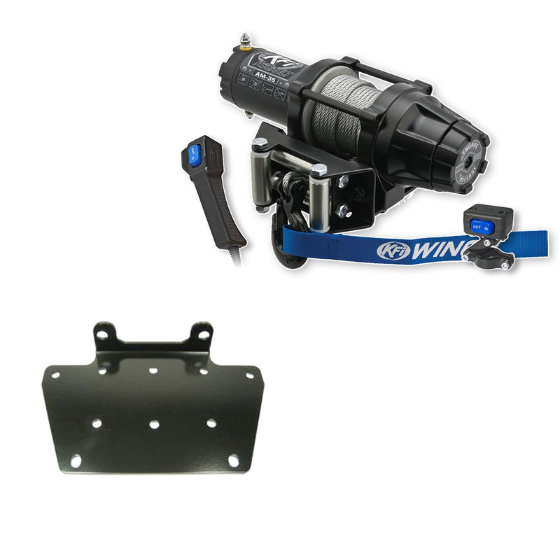 Load image into Gallery viewer, KFI Winch Kit For Yamaha Big Bear 400 4x4 2000-2006
