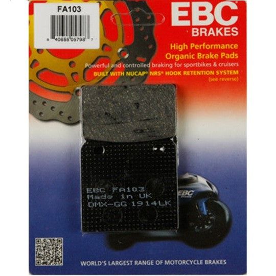 Load image into Gallery viewer, EBC Brake Pad Front Kit FA103 for Suzuki GS 1150 1983-1986

