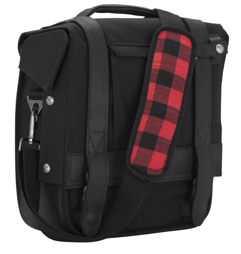 Load image into Gallery viewer, Burly Brand Voyager Saddlebag Black - B15-1000B
