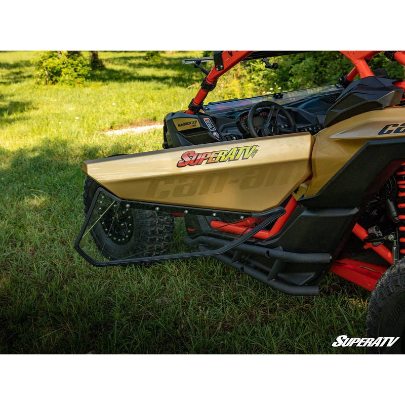 Load image into Gallery viewer, SuperATV Can-Am Maverick X3 Clear Lower Doors DOOR-CA-X3-004-75
