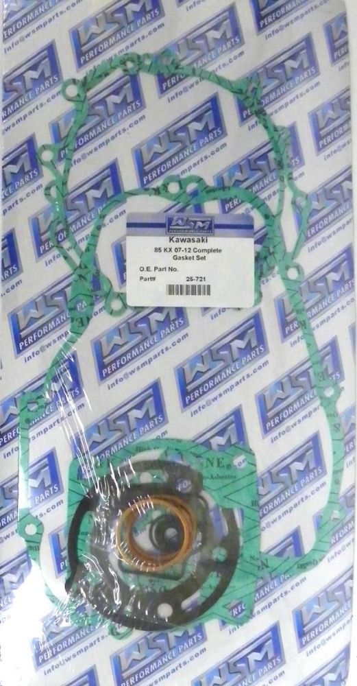 Load image into Gallery viewer, WSM Complete Gasket Kit For Kawasaki 85 KX 07-12 25-721
