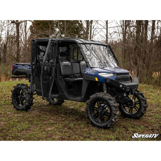 SuperATV Polaris Ranger XP 1000 Crew Convertible Cab Enclosure Doors DOOR-P-RAN1K4-001-72