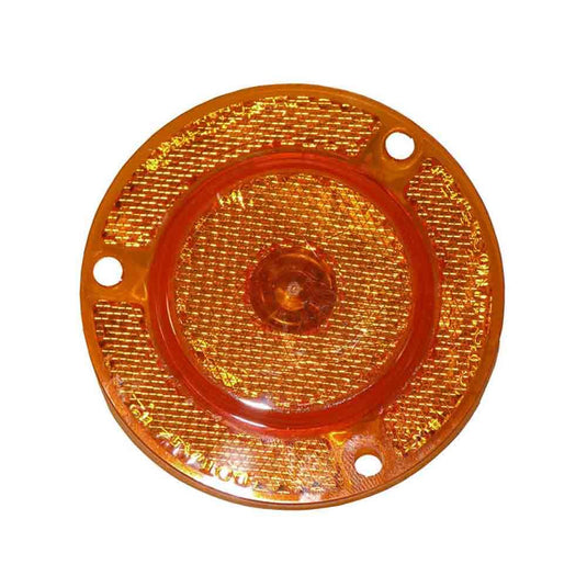 2 Inch Amber Clearance/Marker Light with Integral Reflex