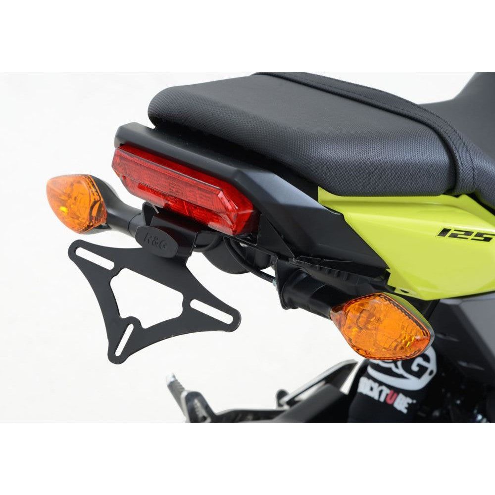 R&G Racing Black Tail Tidy License Plate Holder For 2017-2020 Honda Grom 125