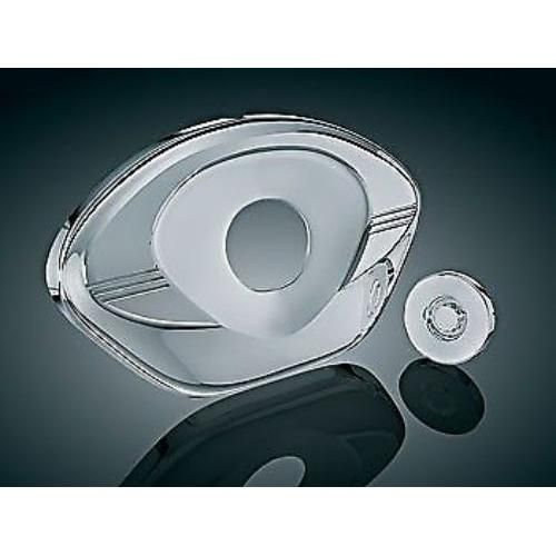 Load image into Gallery viewer, Kuryakyn Chrome Front Engine Motor Timing Chain Cover Accent Set Honda Goldwing
