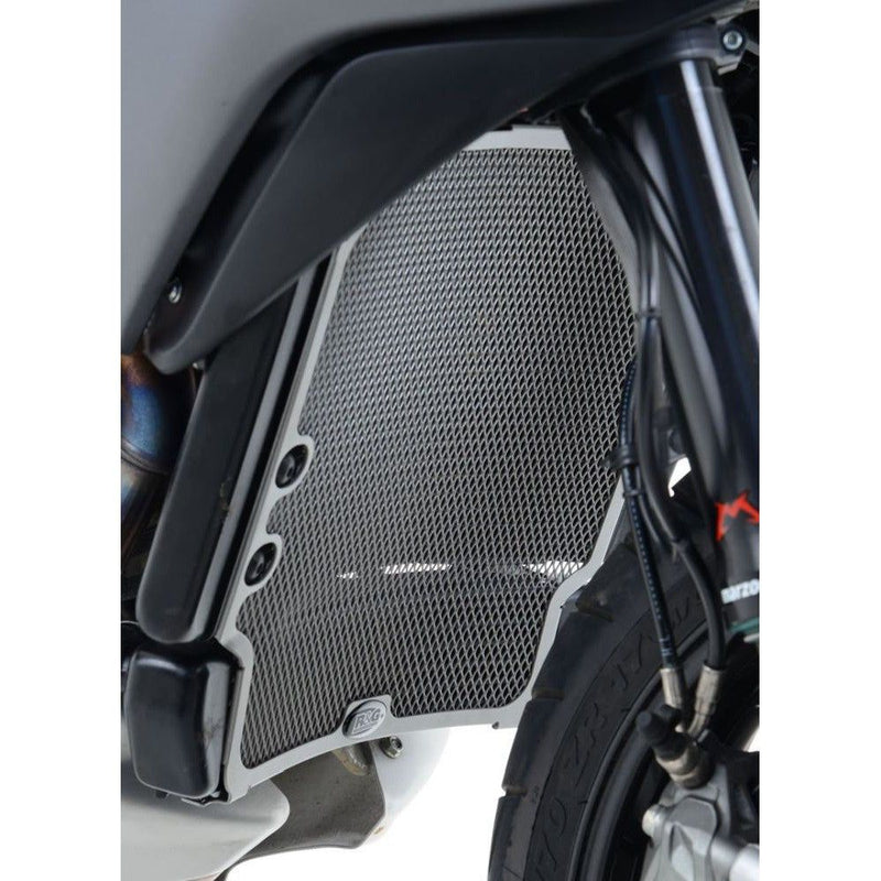 Load image into Gallery viewer, R&amp;G Racing Black Radiator and Oil Cooler Guard For 2014-2018 MV Agusta Rivale 800
