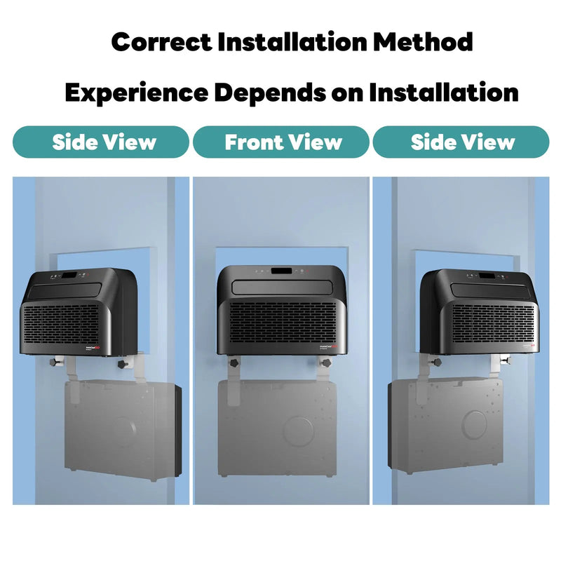 Load image into Gallery viewer, Fogatti InstaCool Go Portable Window Air Conditioner, 6500 BTU Mini Split, U Shaped
