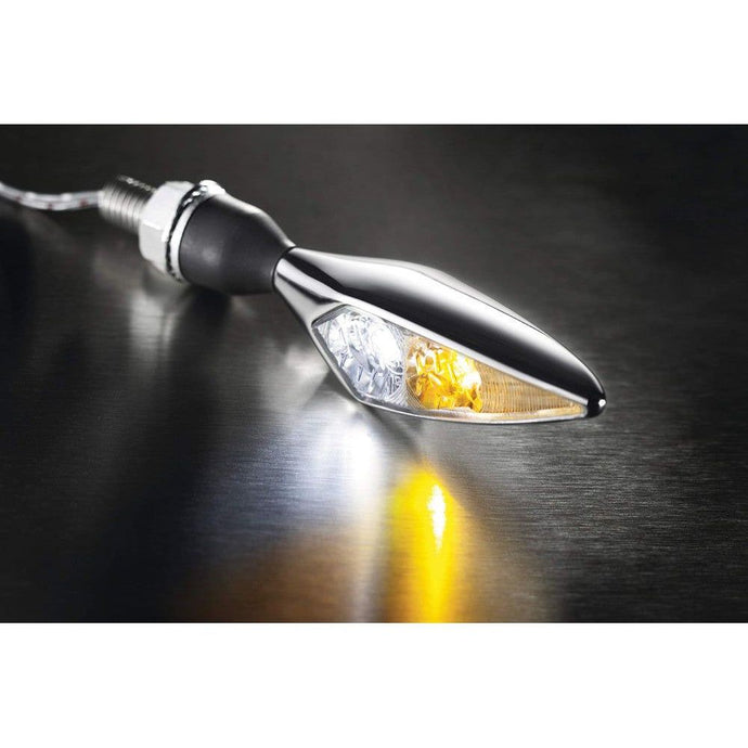 Kuryakyn Micro Rhombus Marker Lights Chrome