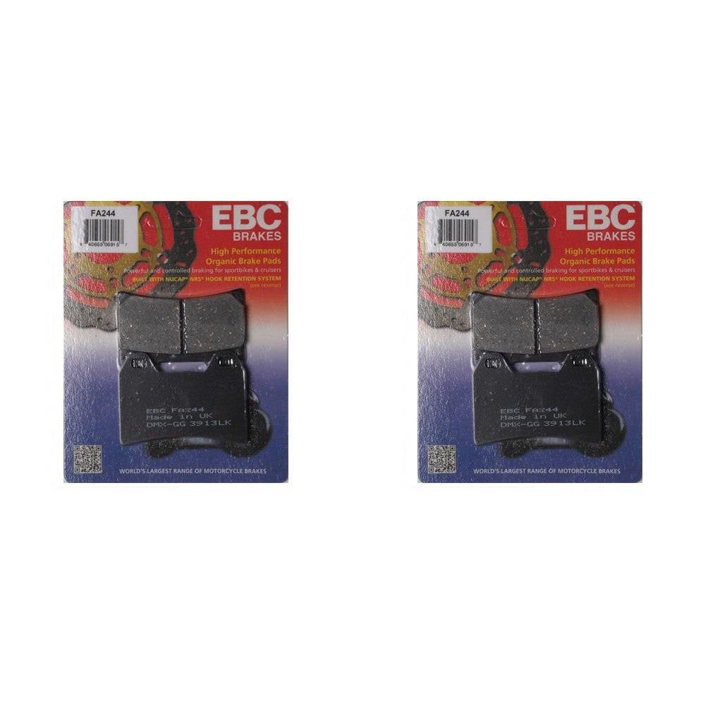EBC Brake Pad Kit FA244 for Ducati 750 ie Super Sport 2000-2002