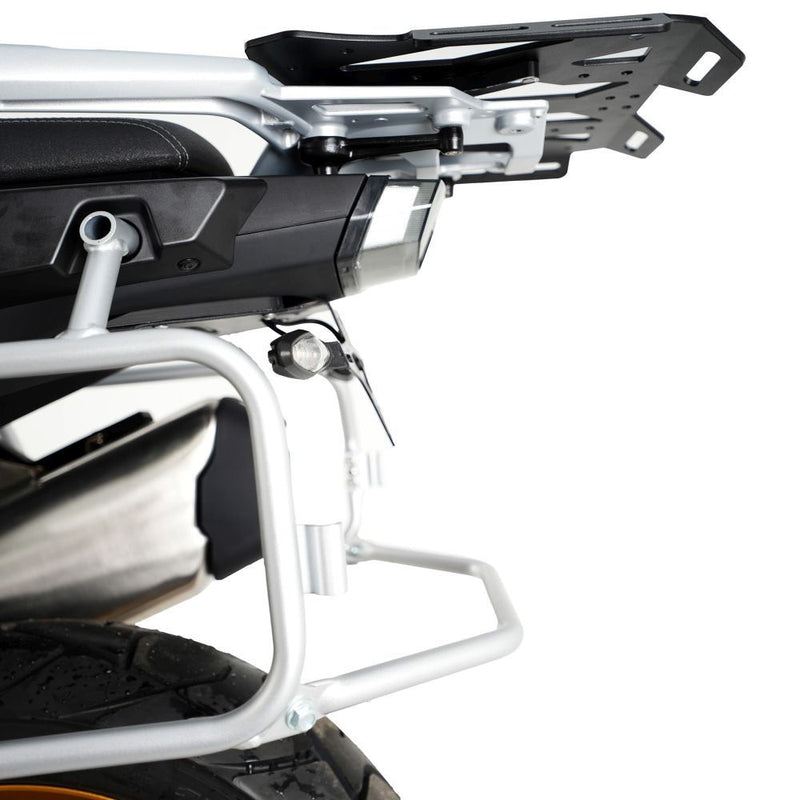 Load image into Gallery viewer, R&amp;G Racing Black Tail Tidy License Plate Holder For 2022-2024 CFMoto 800MT Explore
