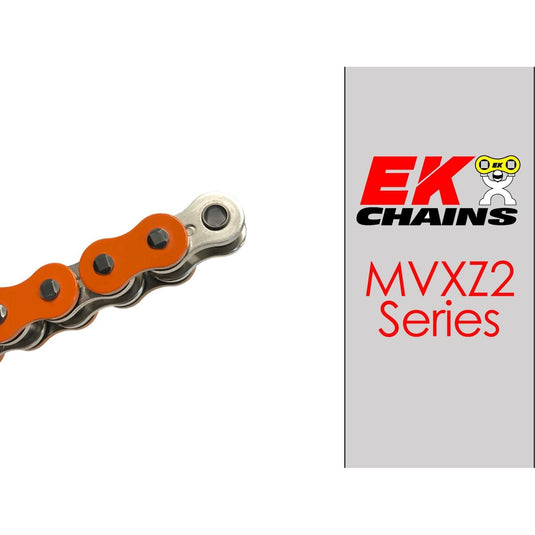 EK 530-MVXZ2 Motorcycle Drive Chain (Specify Links and Color) Rivet Master Link