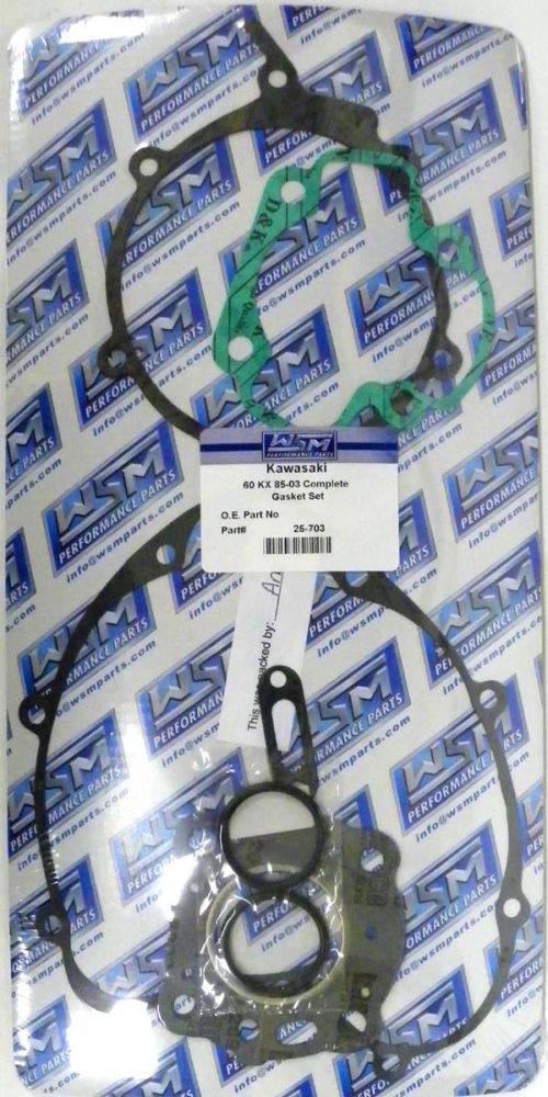 Load image into Gallery viewer, WSM Complete Gasket Kit For Kawasaki / Suzuki 60 KX / RM 85-03 25-703
