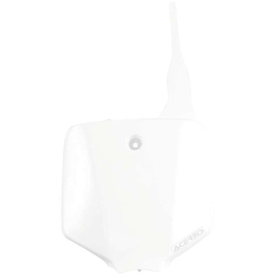 Acerbis White Front Number Plate for Kawasaki - 2070920002