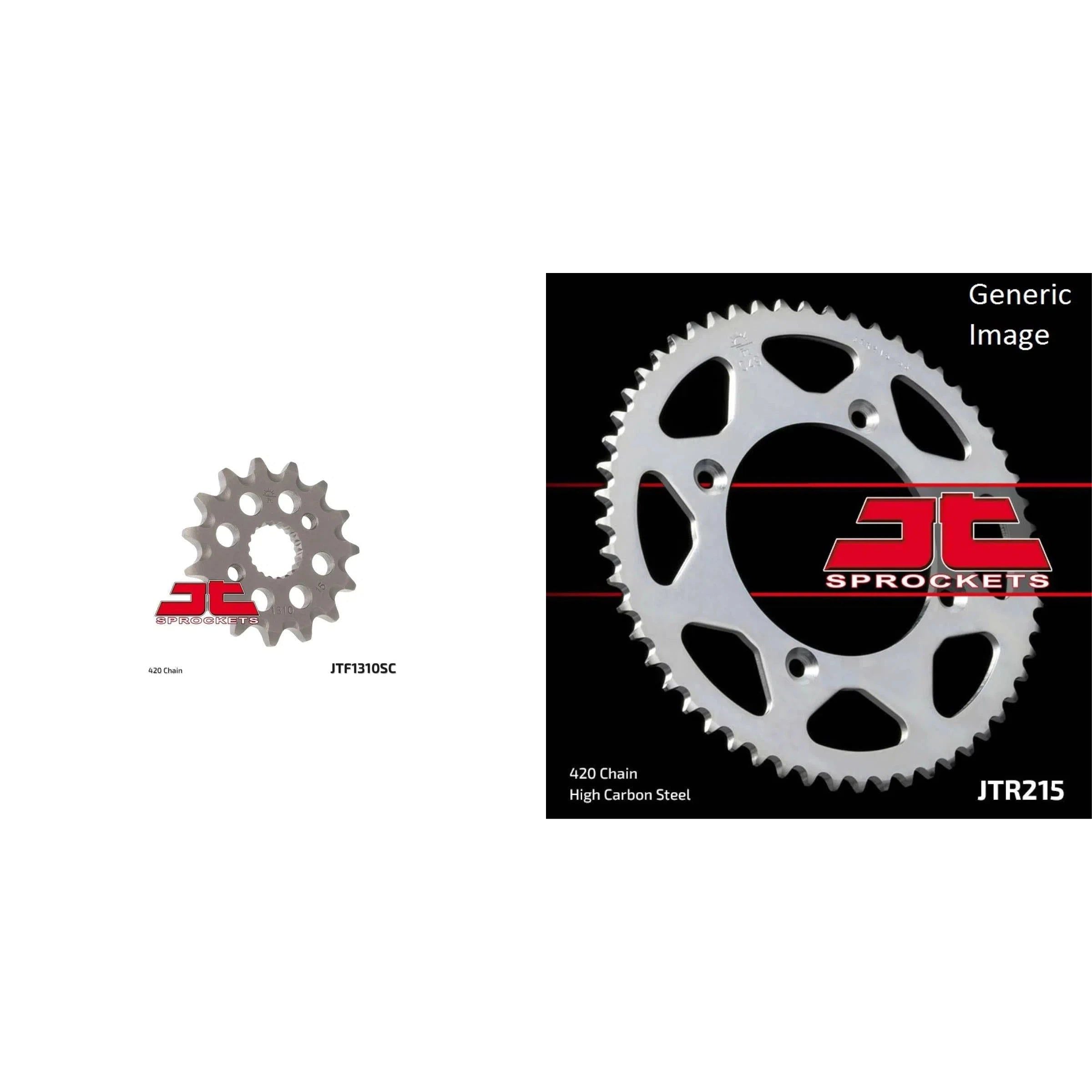 Front and Rear Steel Sprocket Kit for OffRoad HONDA CRF150R 2007-2016
