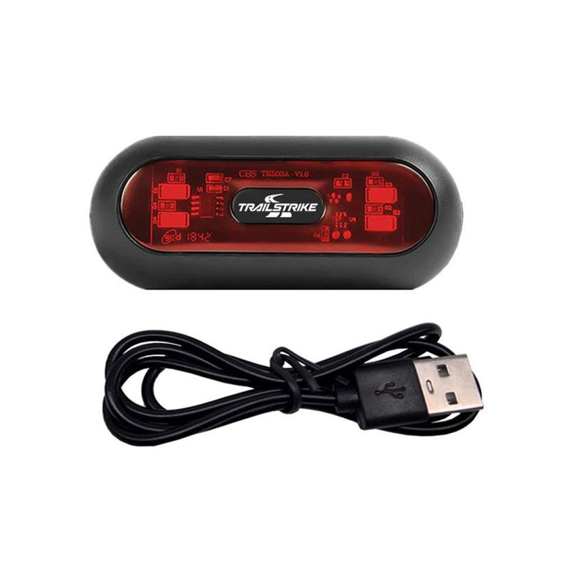 Load image into Gallery viewer, Trailstrike LED Motorcycle Bike Bicycle Red Rear Helmet Light Lamp
