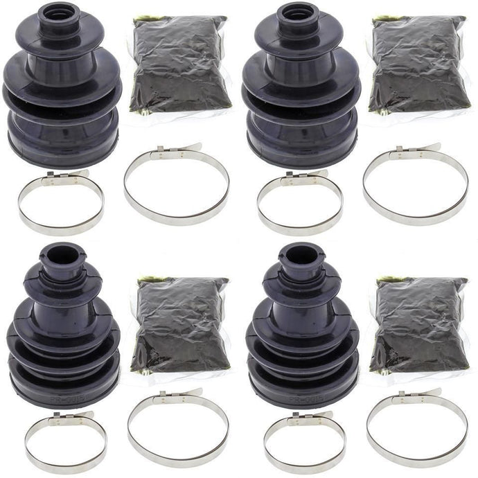 Complete Front Inner & Outer CV Boot Repair Kit Ranger 4X4 900 Diesel Crew 14
