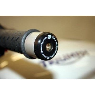 Load image into Gallery viewer, R&amp;G Racing Black Bar End Sliders For 1997-1998 Triumph Daytona T595
