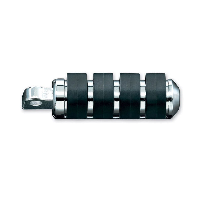 Load image into Gallery viewer, KURYAKYN SMALL CHROME ISO PEGS WITH MALE MOUNT ADAPTERS PAIR FOR HARLEY 8000
