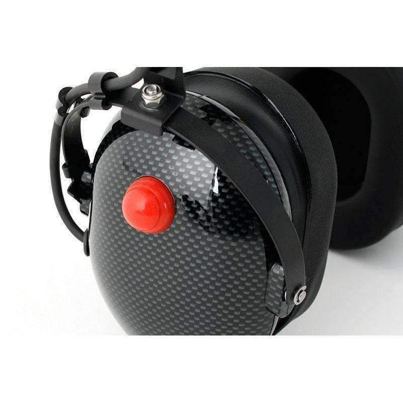 Load image into Gallery viewer, Rugged Radios H22 Over the Head (OTH) Headset for 2-Way Radios - Black Carbon Fiber H22-CF
