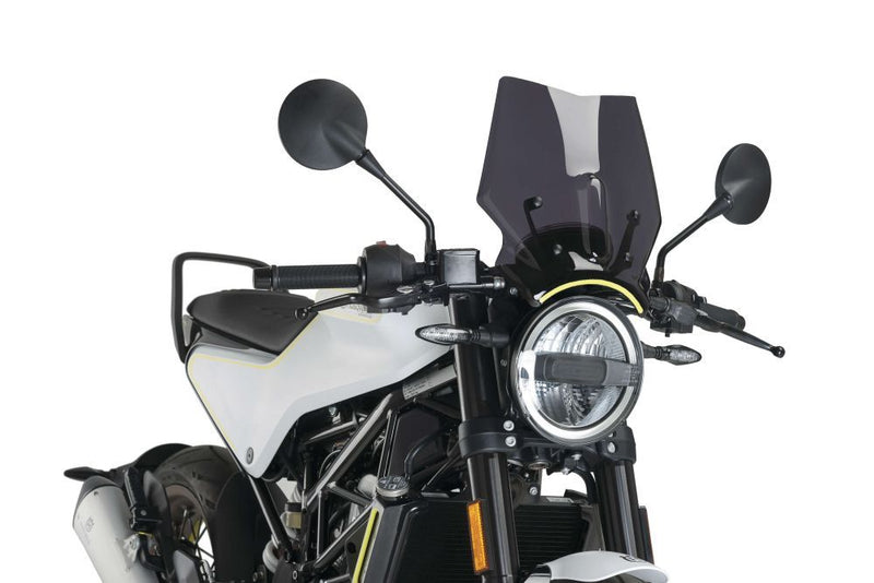 Load image into Gallery viewer, Puig Naked New Generation Windshield Dark Smoke - 9702F
