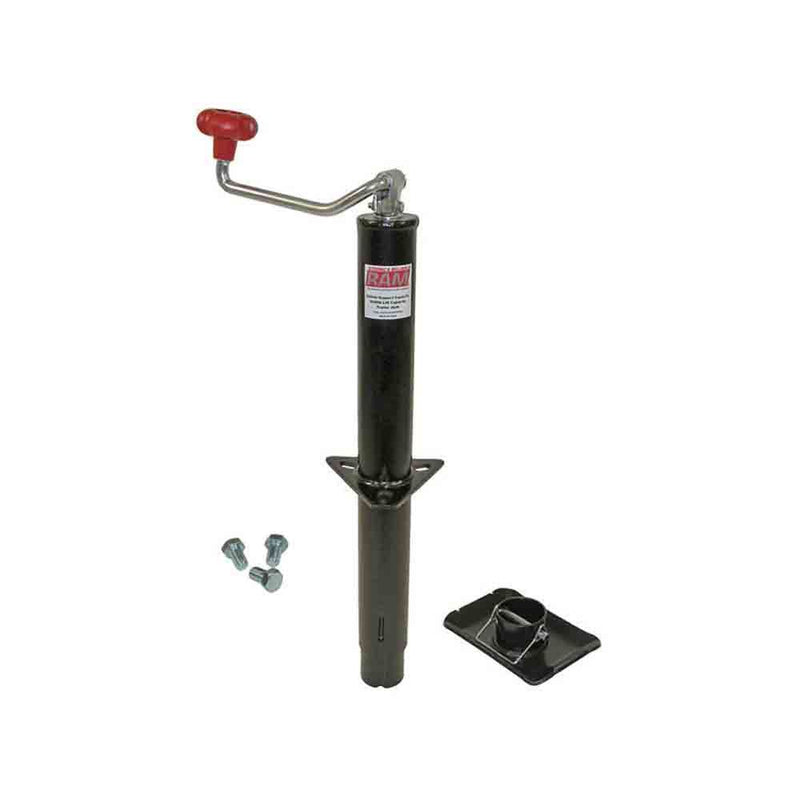 Load image into Gallery viewer, A-Frame Trailer Jack with Foot and Mounting Hardware

