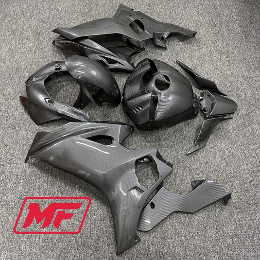 Monster Fairings Full Kit Yamaha R6 17-22 Carbon Fiber Style + Windshield + Gas Tank Cover
