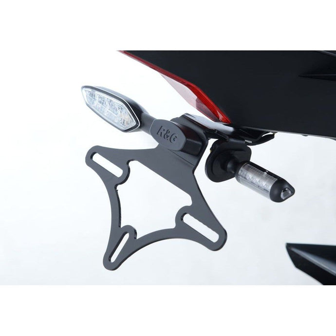 R&G Racing Black Tail Tidy License Plate Holder For 2017-2020 Yamaha YZF R6