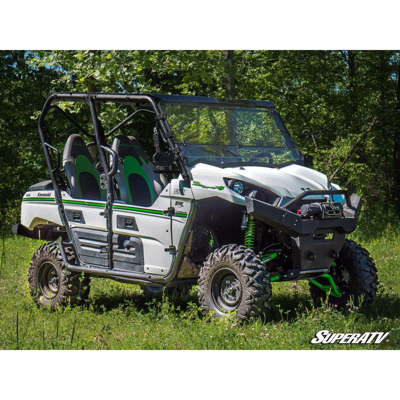 Load image into Gallery viewer, SuperATV Kawasaki Teryx Scratch Resistant Flip Down Windshield FDWS-K-TRX4-70
