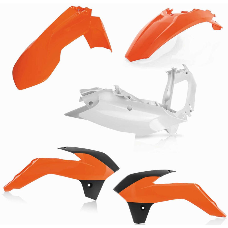 Load image into Gallery viewer, Acerbis 16 Orange Standard Plastic Kit for KTM - 2374135226
