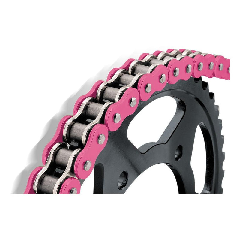 Load image into Gallery viewer, 525 BMXR Chain Pink, Front &amp; Rear Sprocket Kit Street HONDA VT600C 1989-2007
