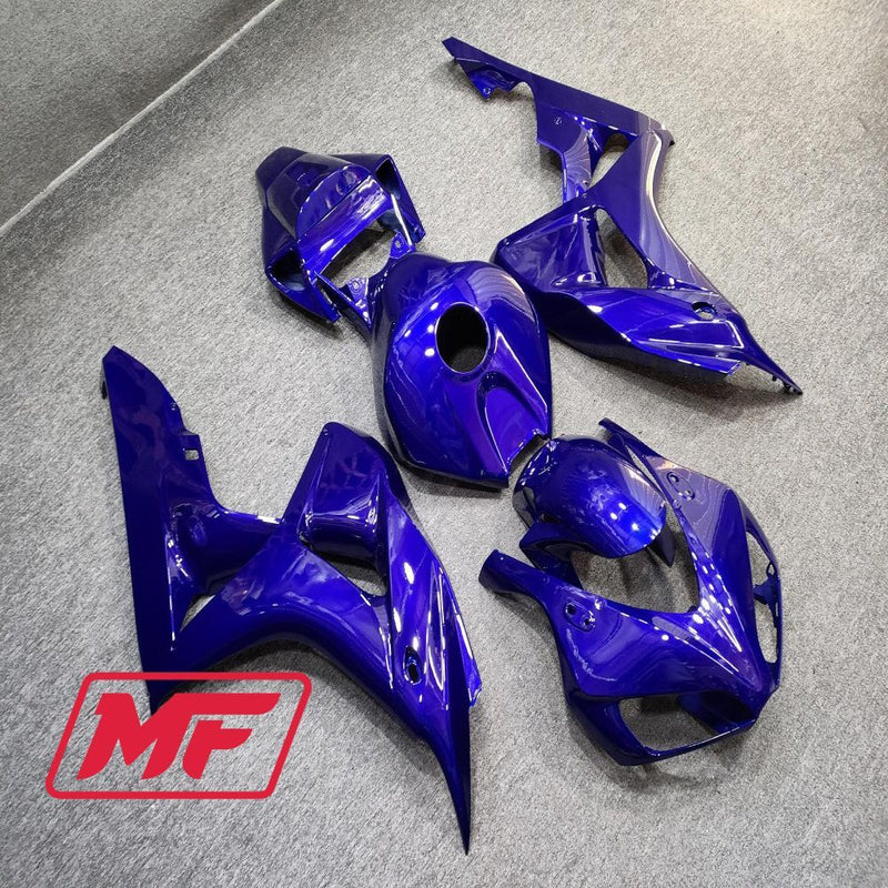 Load image into Gallery viewer, Monster Fairings Full Kit Honda CBR1000RR 06-07 Solid Blue + Windshield + Gas Tank Cover
