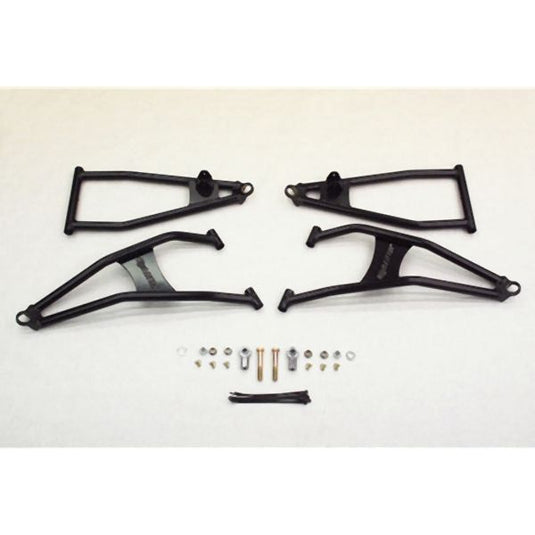 High Lifter Front Forward Upper And Lower Black Control Arms For Polaris Models MCFFA-RZR9-B